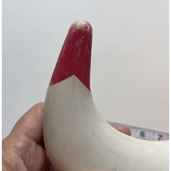 Chicago Bulls NBA Subway Promo Viking Hat Cap Plastic Helmet Horns 1997 Vintage - Picture 7 of 7